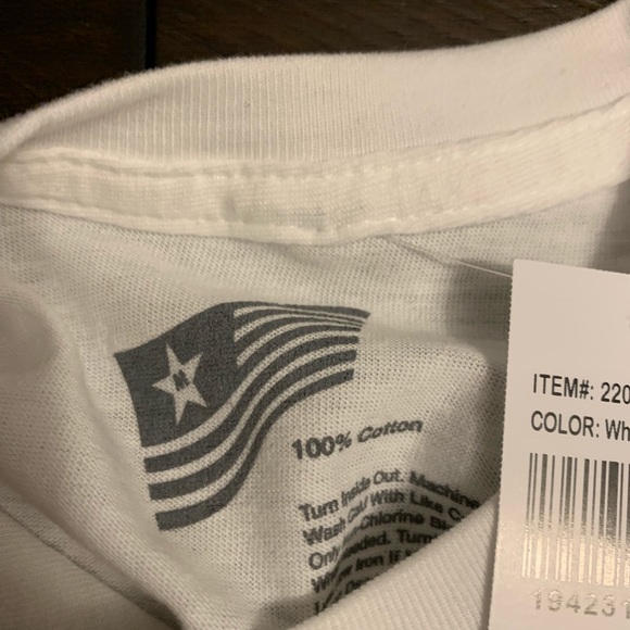 USA Short Sleeve Flag Screen Tee - Picture 3 of 4